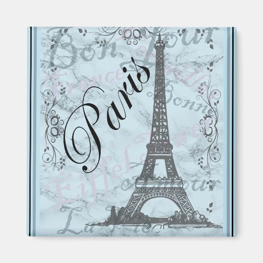 Eiffel Tower Paris Magnet (Voorkant)