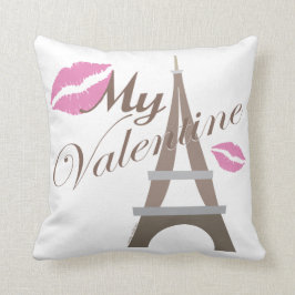 Eiffel Tower Paris Mijn Valentijn Kussen
