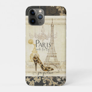 Eiffel Tower Paris Mode Shoe Chandelier Case-Mate iPhone Case