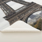 Eiffel Tower Paris Monument Tourist Sherpa Blanket Deken (3/4)