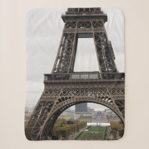 Eiffel Tower Paris Monument Tourist Sherpa Blanket Deken