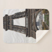 Eiffel Tower Paris Monument Tourist Sherpa Blanket Deken (Voorkant (horizontaal))
