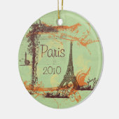 Eiffel Tower Paris Ornament (Links)