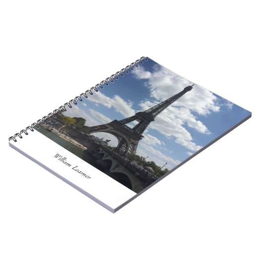 Eiffel Tower Paris Personal Journal Notitieboek (Linkerzijde)