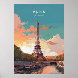 Eiffel Tower, Paris Poster