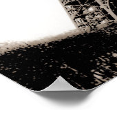 Eiffel Tower Paris Poster (Hoek)