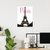 Eiffel Tower Paris Poster (Thuiskantoor)