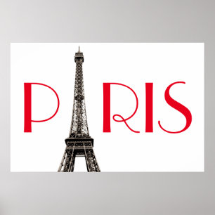 Eiffel Tower Paris Poster