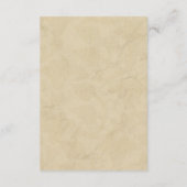 Eiffel Tower Paris Postmark Weddenschap Informatiekaartje (Achterkant)