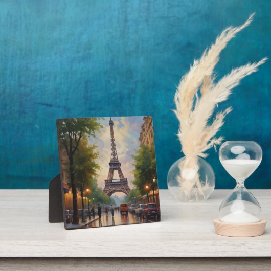 Eiffel Tower Paris Reis  Retro Art Fotoplaat (Insitu)