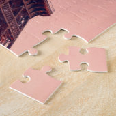 Eiffel Tower - Paris Retro Style - 20x20 - 676 pcs Legpuzzel (Zijkant)
