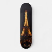 Eiffel Tower Paris skateboard Deck (Voorkant)