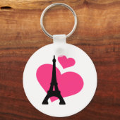 Eiffel Tower Paris Sleutelhanger (Voorkant)