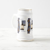 Eiffel Tower Paris Souvenir Bierpul (Voorkant links)