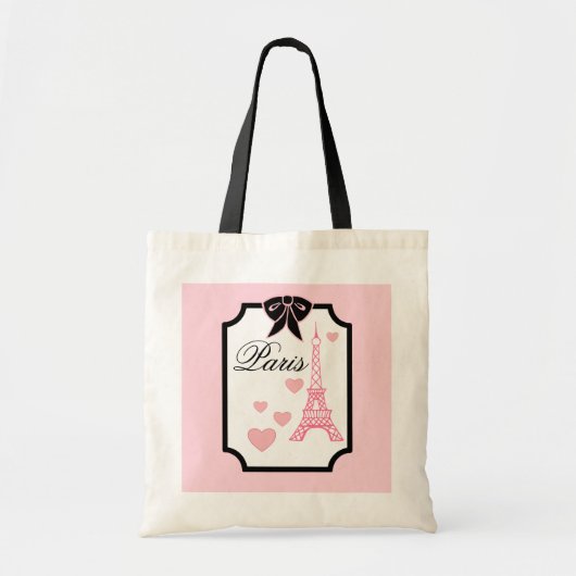 Eiffel Tower Paris Tote Bag Gift (Voorkant)