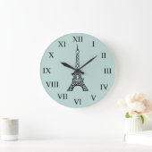 Eiffel Tower Paris wandklok - Gift (Huis)