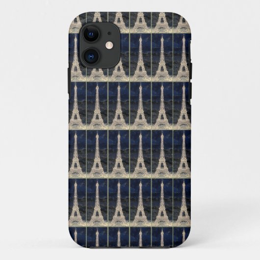 Eiffel Tower Pattern Case-Mate iPhone Case (Achterkant)