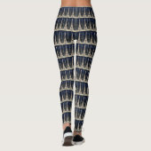 Eiffel Tower Pattern Leggings (Achterkant)