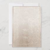 Eiffel Tower,Pink Bow Border 50th Birthday Party  Kaart (Achterkant)