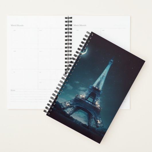Eiffel Tower Planner - Dreamweaver Evening in Pari (Display)