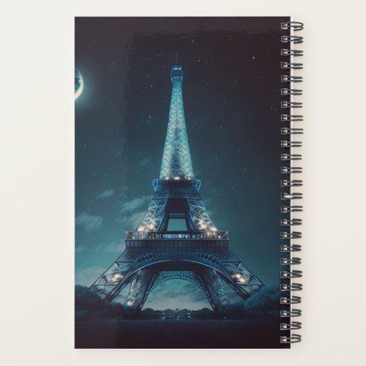 Eiffel Tower Planner - Dreamweaver Evening in Pari (Achterkant)