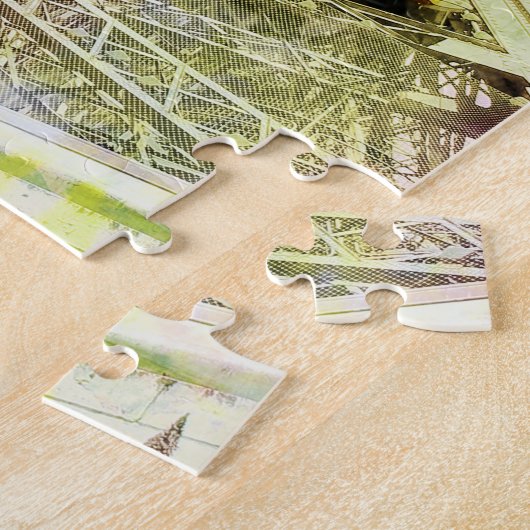 Eiffel Tower Puzzle Legpuzzel (Zijkant)