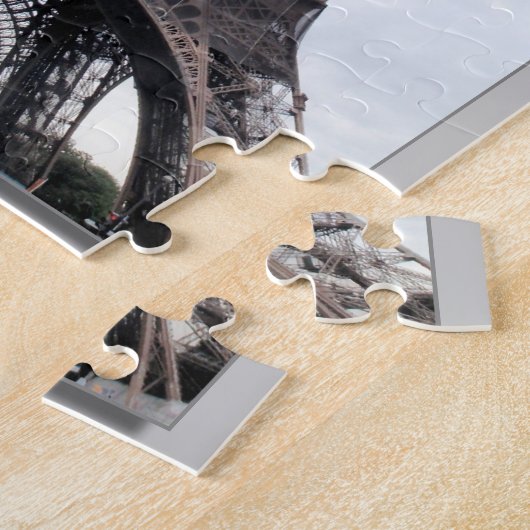 Eiffel Tower Puzzle Legpuzzel (Zijkant)