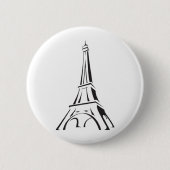 EIFFEL TOWER RONDE BUTTON 5,7 CM (Voorkant)