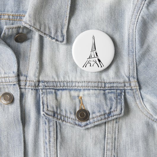 EIFFEL TOWER RONDE BUTTON 5,7 CM (In situ)