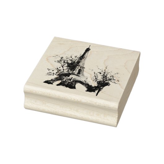 Eiffel Tower Rubber Stamp Rubberstempel (Stempel)