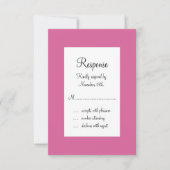 Eiffel Tower Sparkles RSVP (fuchsia) (Voorkant)