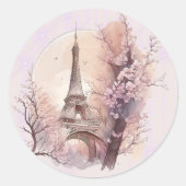 Eiffel Tower Sticker (Voorkant)