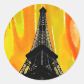Eiffel Tower Sticker (Voorkant)