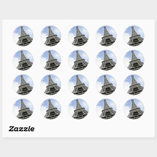 Eiffel Tower Stickers (Vel)