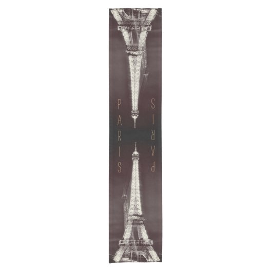 Eiffel Tower & Surreal Paris Art/love France BS Korte Tafelloper (Voorkant)