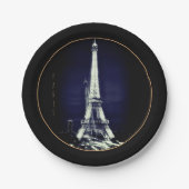 Eiffel Tower & Surreal Paris Art/love France BVP Papieren Bordje (Voorkant)