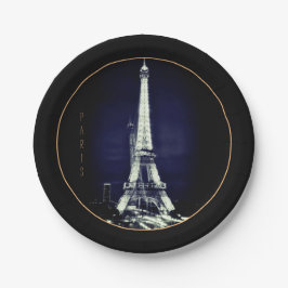 Eiffel Tower & Surreal Paris Art/love France BVP Papieren Bordje