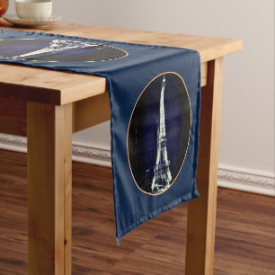 Eiffel Tower & Surreal Paris Art/love France Korte Tafelloper