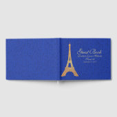 Eiffel Tower Sweet 16 Guest Book Gastenboek (Volledig)