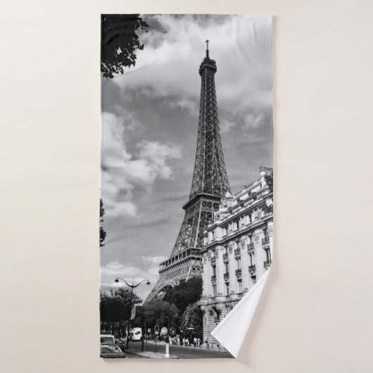 EIFFEL TOWER TE PARIJS, FRANKRIJK BADHANDDOEK (Badhanddoek)