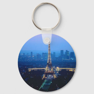 Eiffel Tower Twilight Sleutelhanger