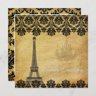 EIFFEL TOWER/VANILLA-SWIRLS KAART