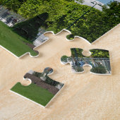 Eiffel Tower View from Champ de Mars Public Park Legpuzzel (Zijkant)