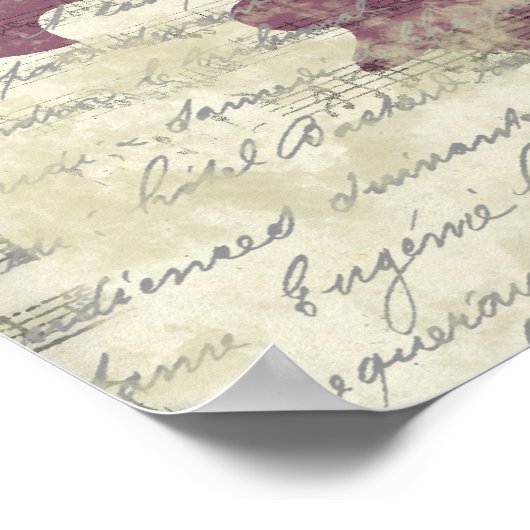 Eiffel Tower Vintage French Poster (Hoek)