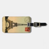 Eiffel    TowerParis Frankrijk - bagagelabel (Voorkant horizontaal)