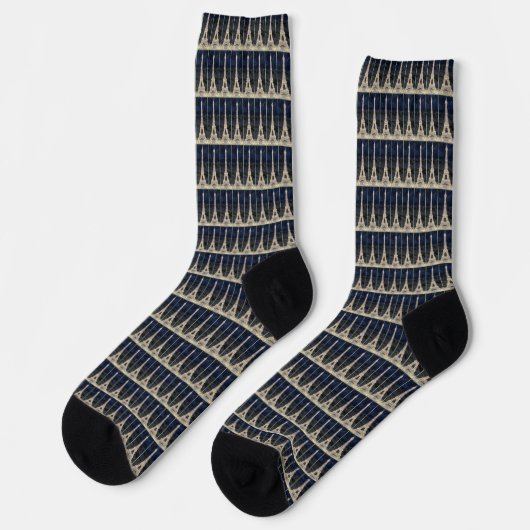 Eiffel Towers Crew Socks Sokken (Links)