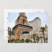 Eiffel Towers Las Vegas Briefkaart (Voorkant / Achterkant)