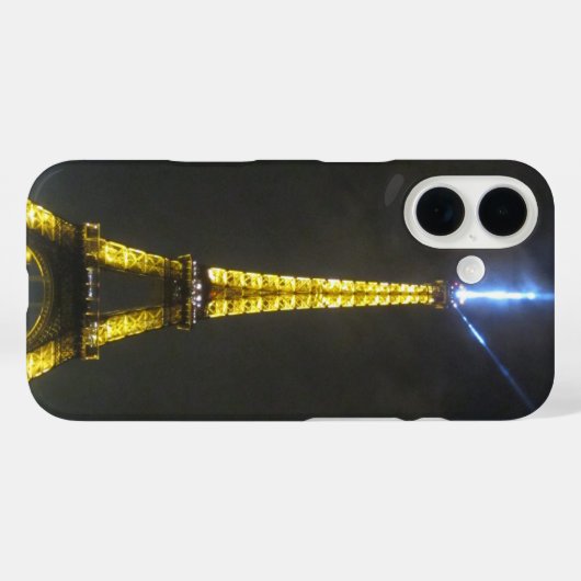 eiffelnacht Case-Mate iPhone case (Achterkant (horizontaal))