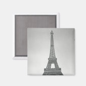 Eiffeltoren, 1887-89 magneet (Voorkant / Achterkant)