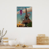 Eiffeltoren - 18 x 24 Poster (Keuken)